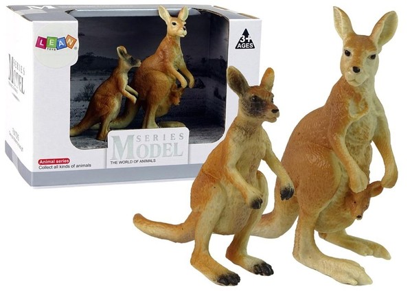 Zestaw figurek Kangury Seria Zwierzęta Świata