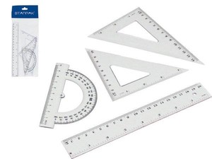 Zestaw geometryczny 20 cm 4 elementy