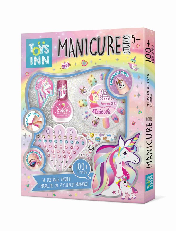 Zestaw manicure studio unicorn