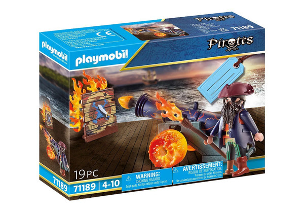 Playmobil Zestaw Pirates Pirat z armatą