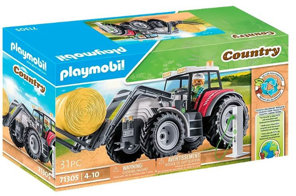 Zestaw z figurkami Duży traktor