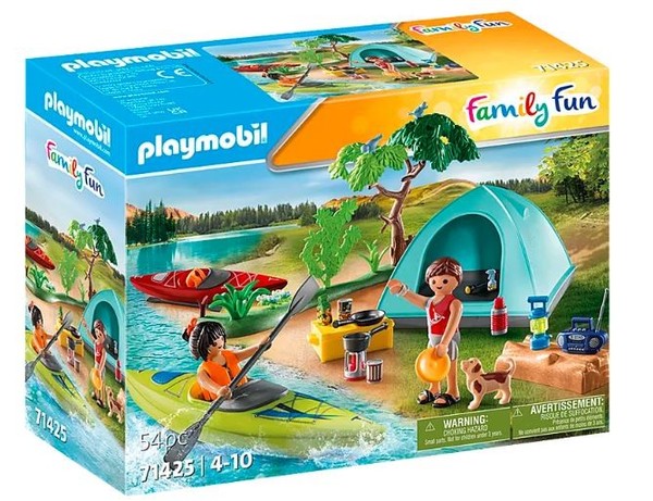 Zestaw z figurkami Family Fun Biwak pod namiotem 71425