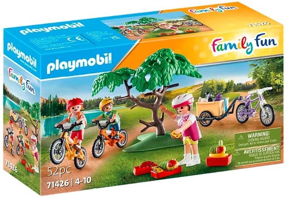 Zestaw z figurkami Family Fun Wycieczka rowerami górskimi 71426