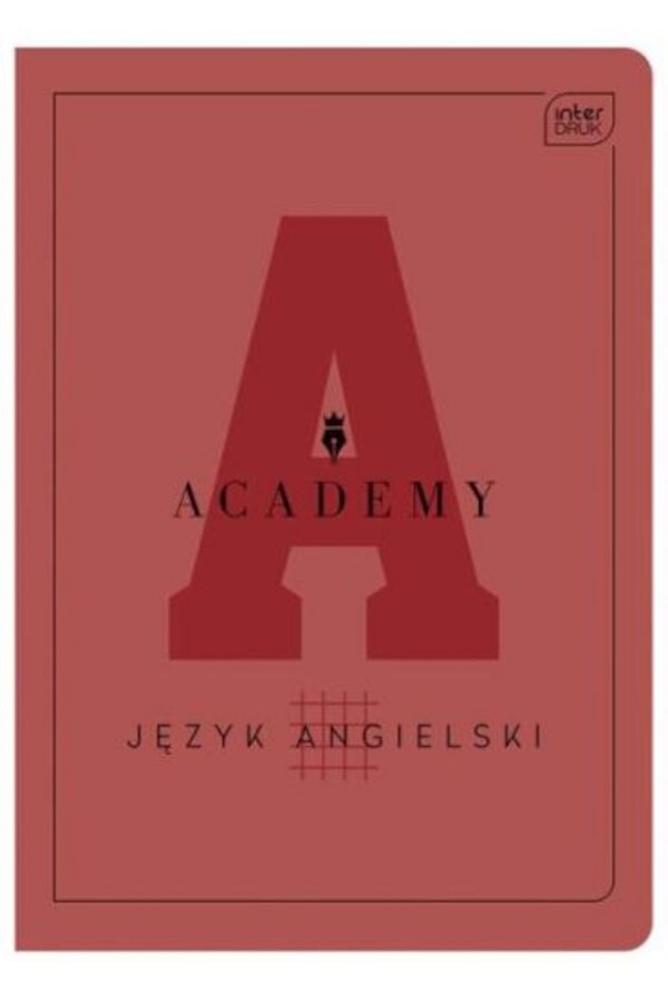 Zeszyt A5 Academy, 60 kartek w kratkę - Język angielski