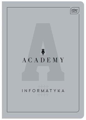 Zeszyt A5/60K kratka Inforrmatyka Academy (10szt)