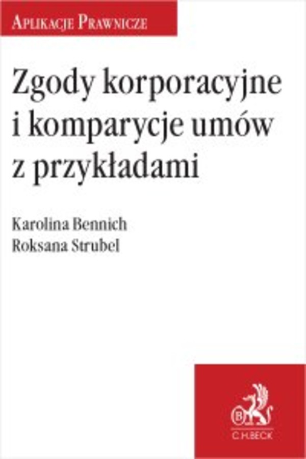 Zgody korporacyjne i komparycje umów z przykładami - pdf