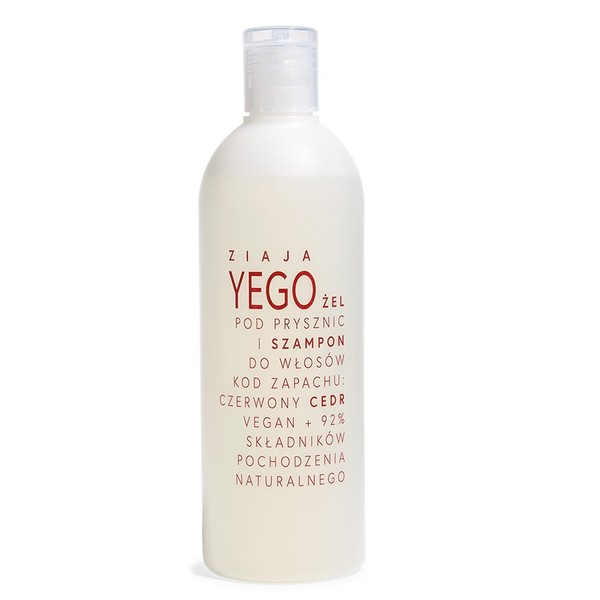 Yego Czerwony Cedr Żel pod prysznic i szampon do włosów