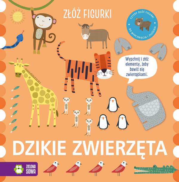 Złóż figurki Dzikie zwierzęta