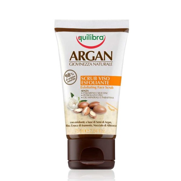 Żłuszczający peeling do twarzy Argan