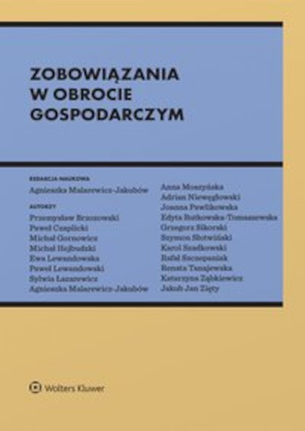 Zobowiązania w obrocie gospodarczym - pdf 1