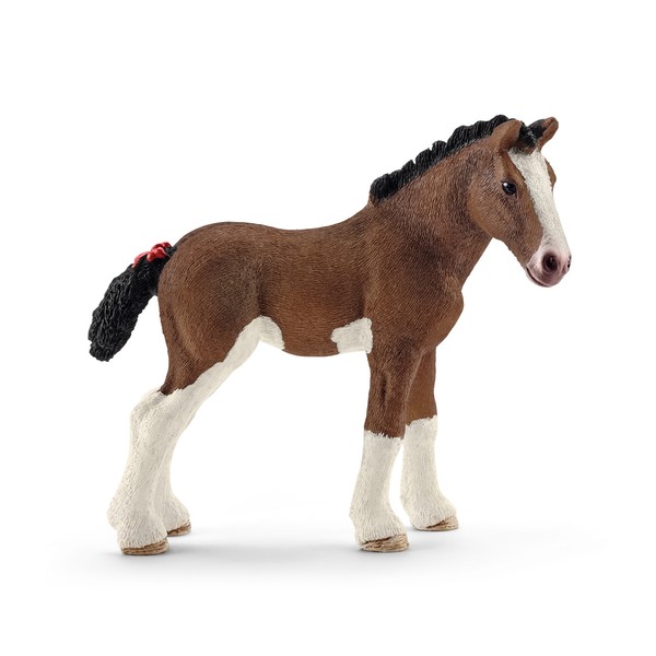 Figurka Źrebię rasy clydesdale