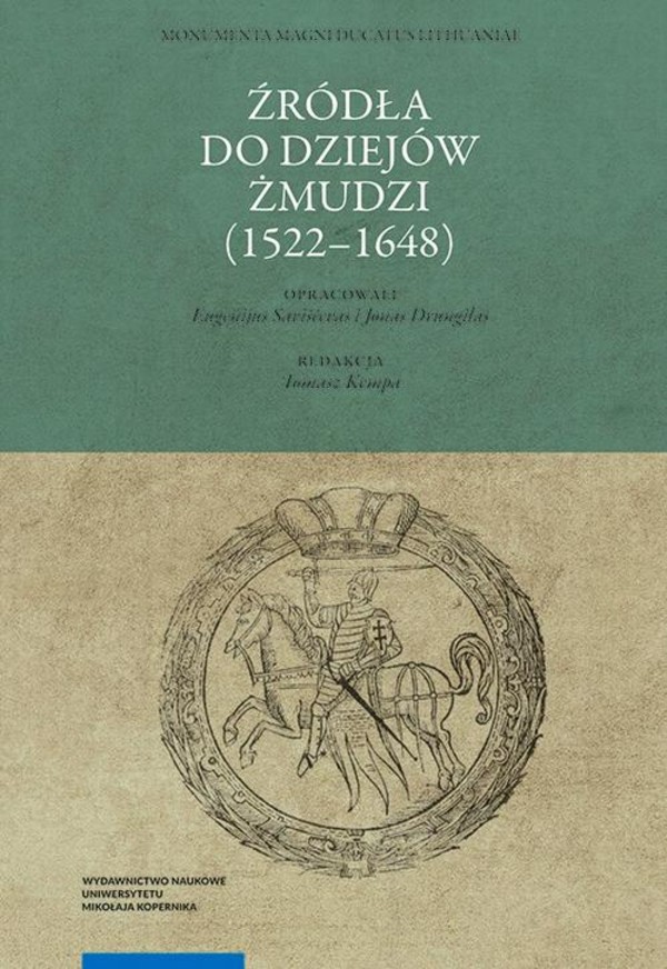 Źródła do dziejów Żmudzi (1522–1648) - pdf