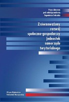 Zrównoważony rozwój społeczno-gospodarczy jednostek samorządu terytorialnego - pdf