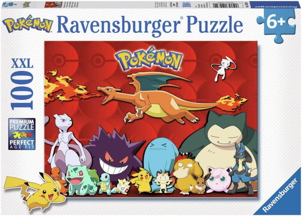 Puzzle XXL Pokemon 100 elementów